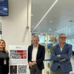 All’aeroporto di Palermo racconti e podcast inediti inquadrando un qrcode