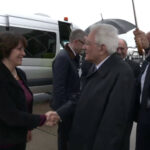 Il Presidente Mattarella arriva all’aeroporto di Ginevra