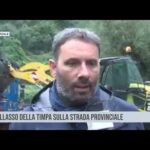 Acireale. Il collasso della Timpa sulla strada provinciale