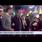 Catania. Il primo anniversario di Santa Filomena District