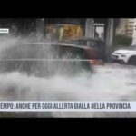 Catania. Maltempo: anche per oggi allerta gialla nella provincia