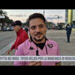 Palermo. Sconfitta dei rosa. Tifosi delusi per la mancanza di risultati