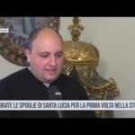 Belpasso. Celebrate le spoglie di Santa Lucia per la prima volta nella storia