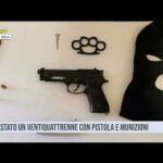 Gela. Arrestato un ventiquattrenne con pistola e munizioni