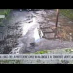 Aci Sant’Antonio. Sopralluogo della Protezione civile in via Croce e al torrente Monte Arena