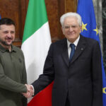 Italia-Ucraina, Mattarella riceve Zelensky