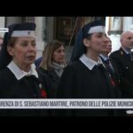 La Messa in occasione della ricorrenza di San Sebastiano Martire, patrono delle Polizie Municipali